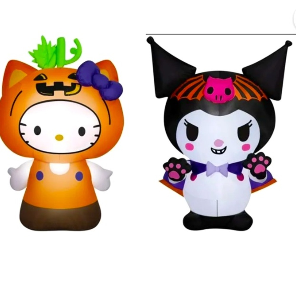 Hello Kitty and Kuromi Halloween Inflatables New 2024